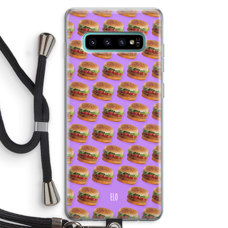 Giants: Samsung Galaxy S10 Plus Transparant Hoesje met koord