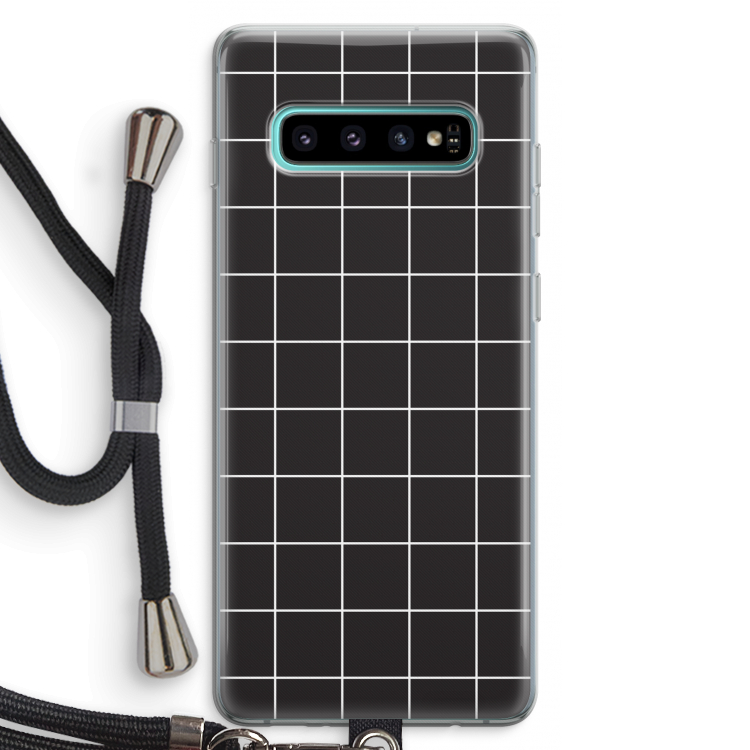 Rooster 2: Samsung Galaxy S10 Plus Transparant Hoesje met koord