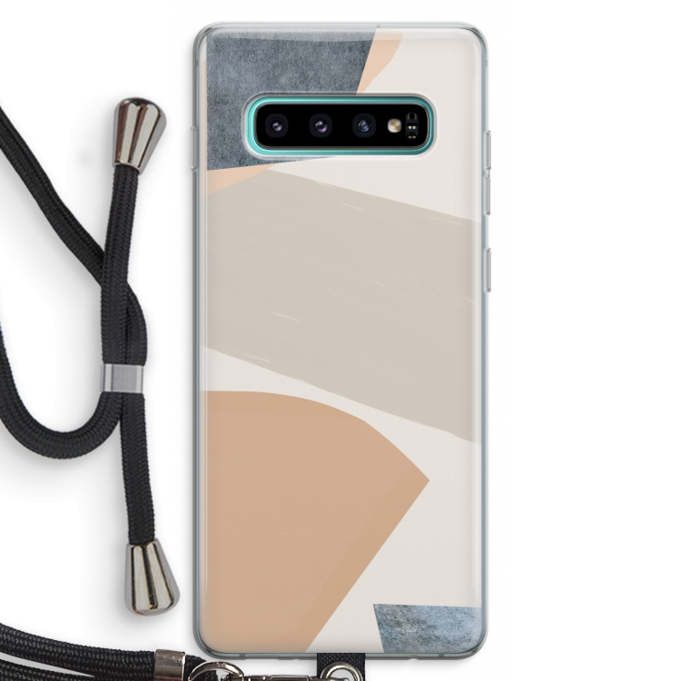 Formo: Samsung Galaxy S10 Plus Transparant Hoesje met koord