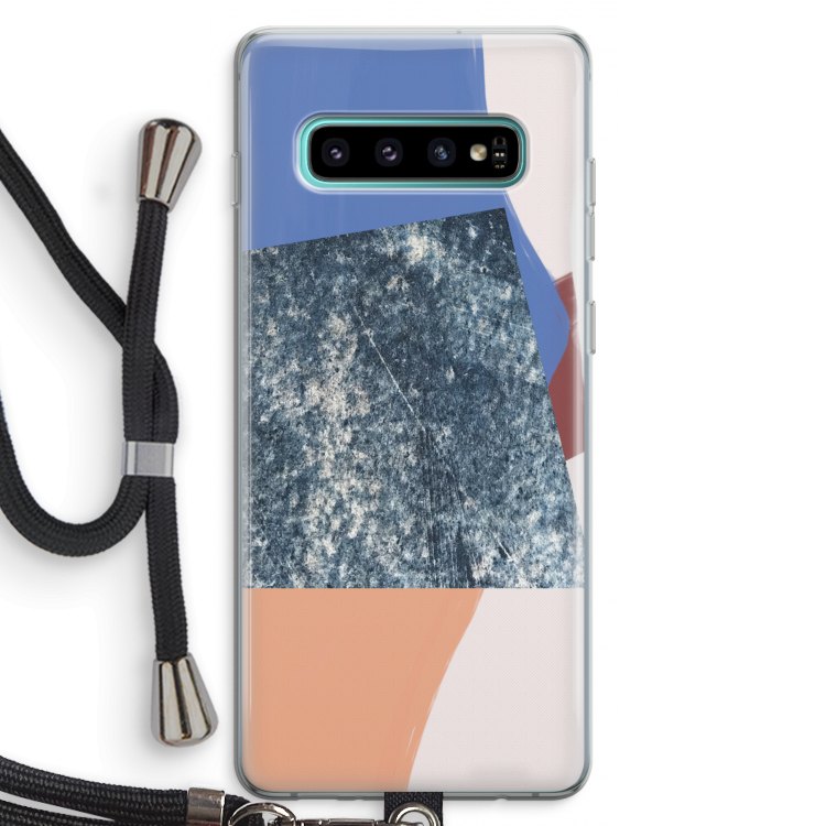 Billy: Samsung Galaxy S10 Plus Transparant Hoesje met koord