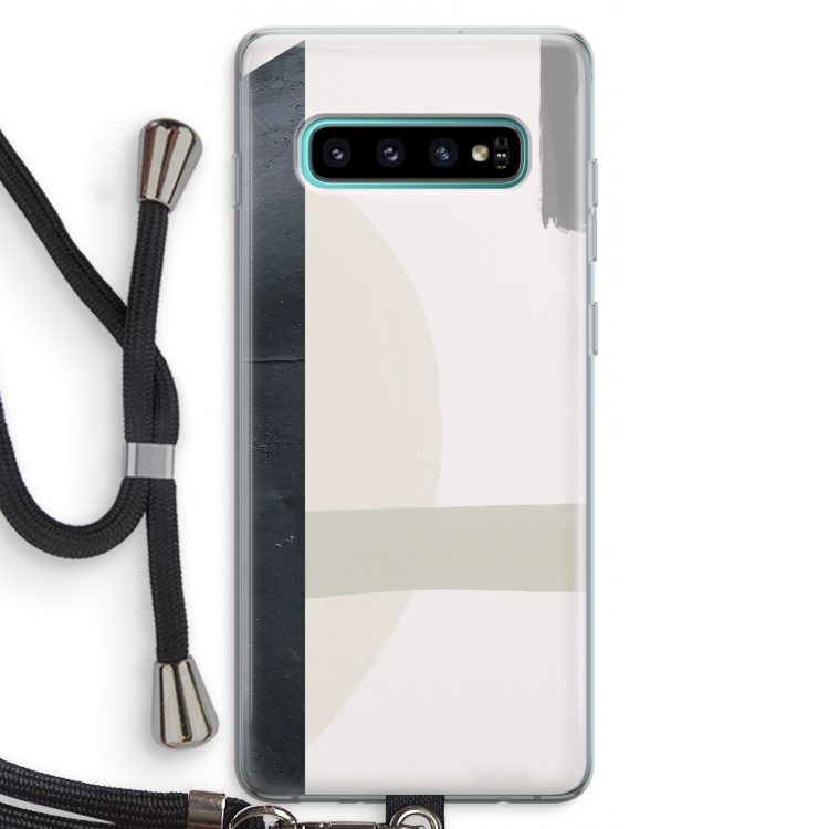 Baca: Samsung Galaxy S10 Plus Transparant Hoesje met koord