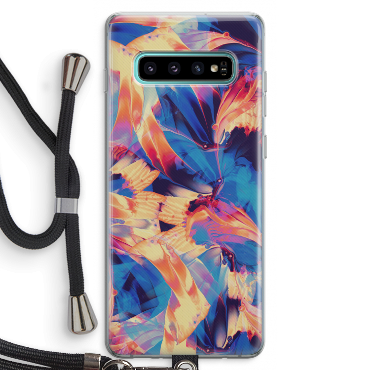 Tuesday Night: Samsung Galaxy S10 Plus Transparant Hoesje met koord