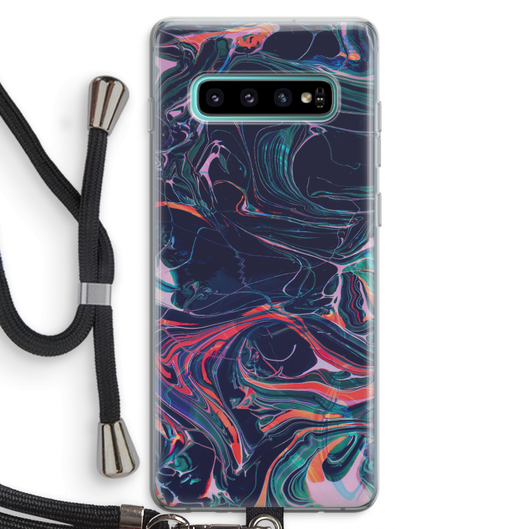 Light Years Beyond: Samsung Galaxy S10 Plus Transparant Hoesje met koord