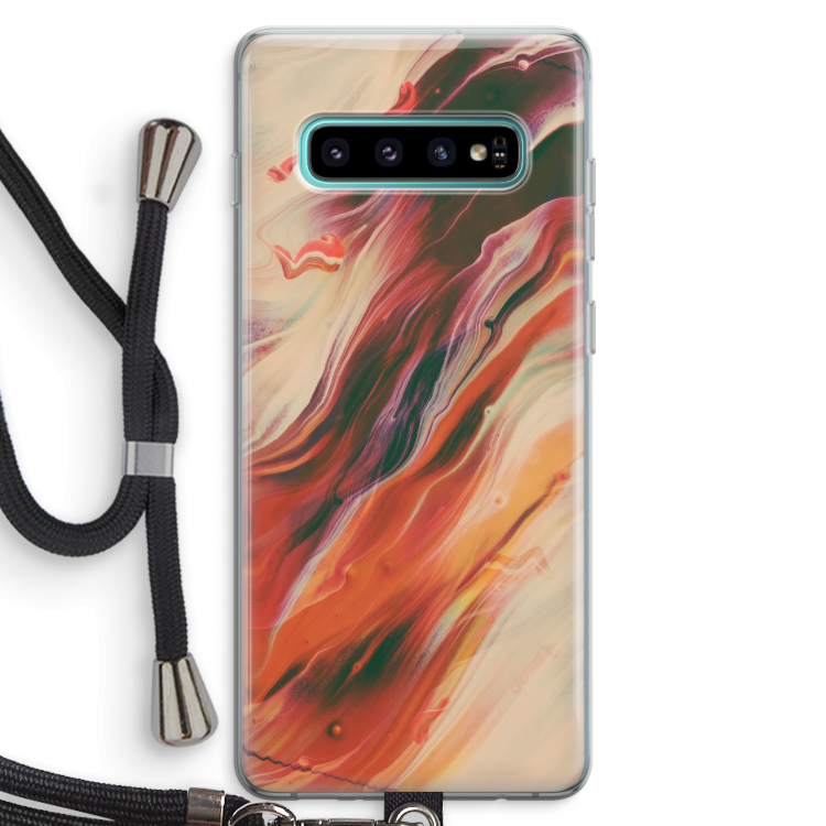 Forgotten Lands: Samsung Galaxy S10 Plus Transparant Hoesje met koord