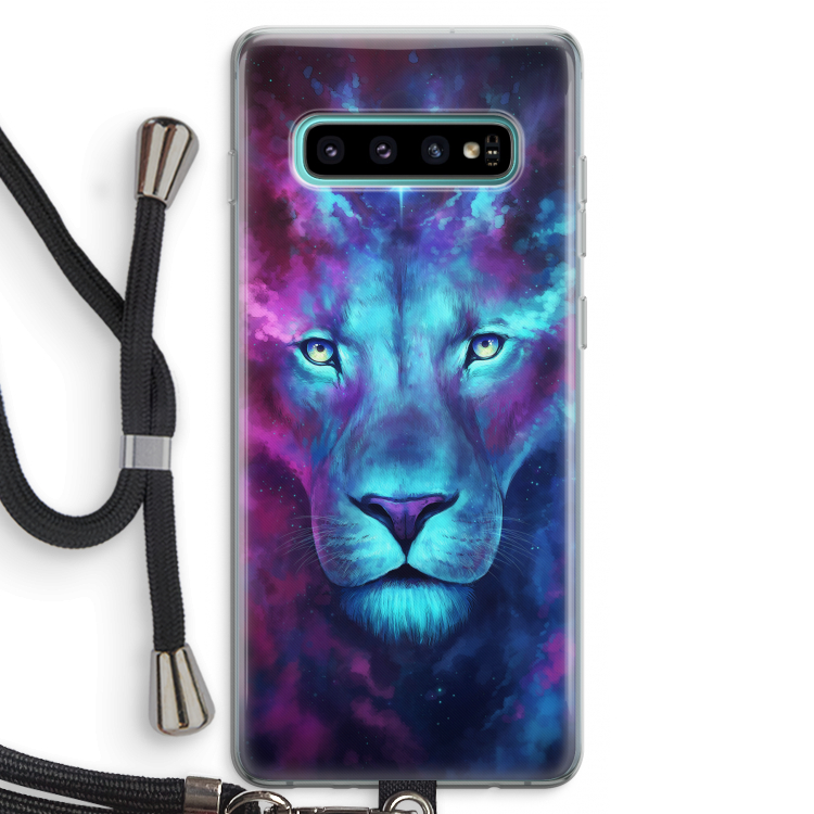 Firstborn: Samsung Galaxy S10 Plus Transparant Hoesje met koord