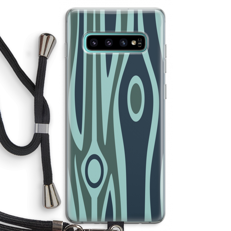 Bast B: Samsung Galaxy S10 Plus Transparant Hoesje met koord