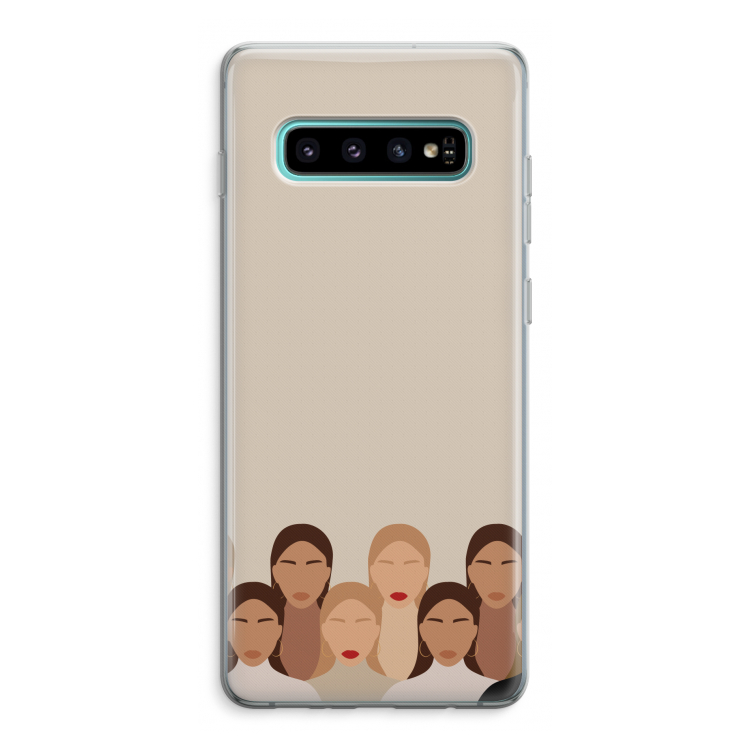 Girls girls girls: Samsung Galaxy S10 Plus Transparant Hoesje