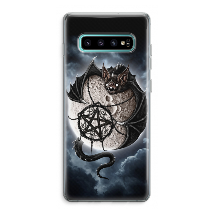 Volle maan: Samsung Galaxy S10 Plus Transparant Hoesje