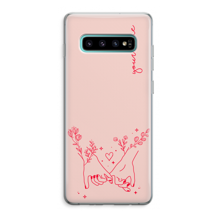 Best Friends: Samsung Galaxy S10 Plus Transparant Hoesje