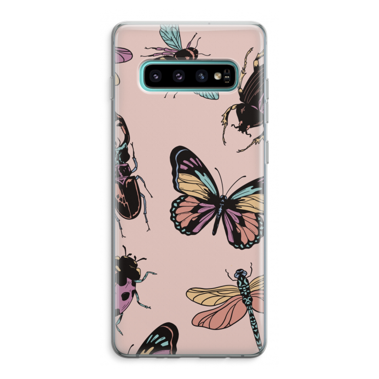 Tiny Bugs: Samsung Galaxy S10 Plus Transparant Hoesje