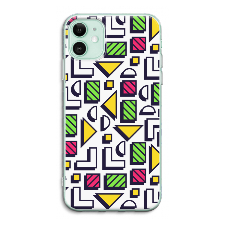 8-bit N°4: iPhone 11 Transparant Hoesje