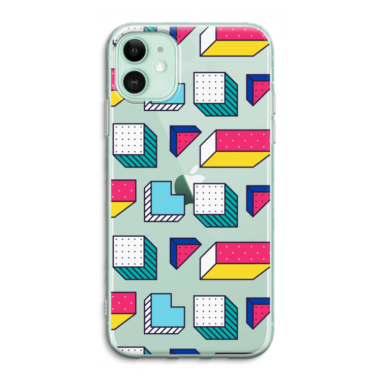 8-bit N°7: iPhone 11 Transparant Hoesje