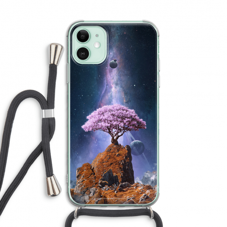 Ambition: iPhone 11 Transparant Hoesje met koord