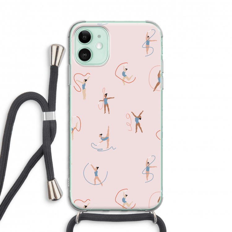 Dancing #3: iPhone 11 Transparant Hoesje met koord
