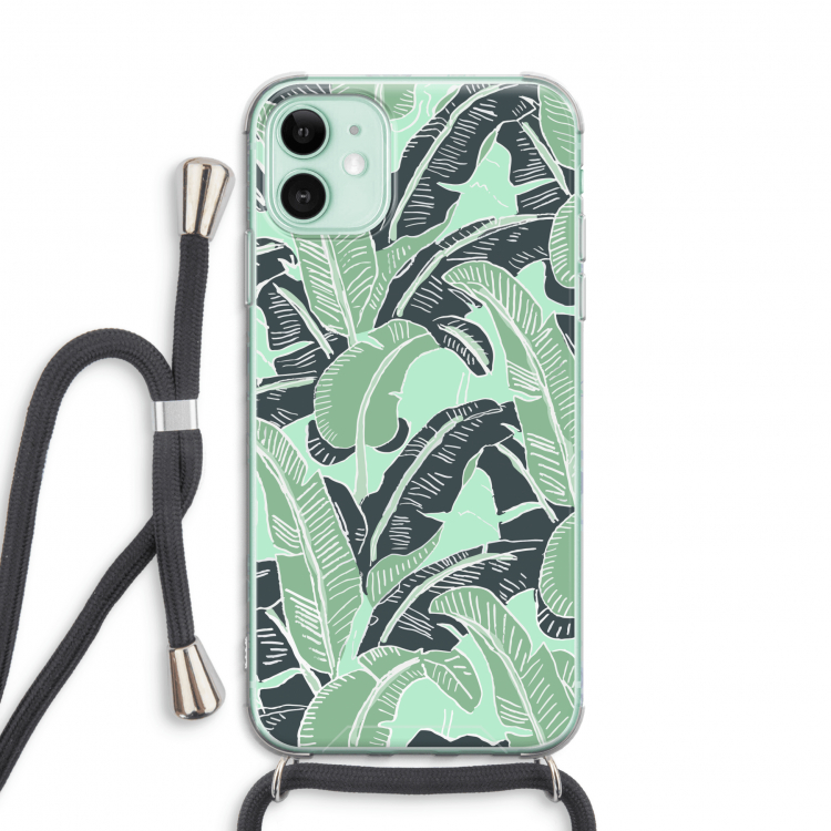 This Sh*t Is Bananas: iPhone 11 Transparant Hoesje met koord