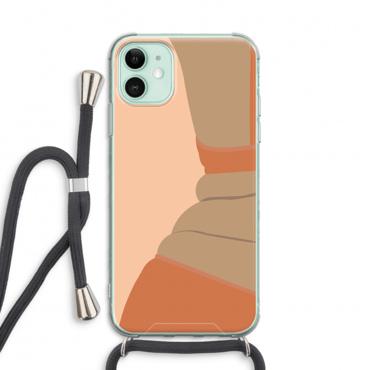 Bikini: iPhone 11 Transparant Hoesje met koord