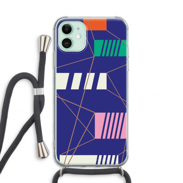Gestalte 5: iPhone 11 Transparant Hoesje met koord