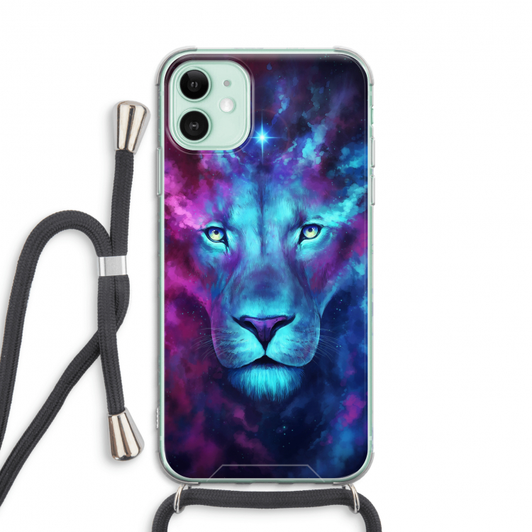 Firstborn: iPhone 11 Transparant Hoesje met koord