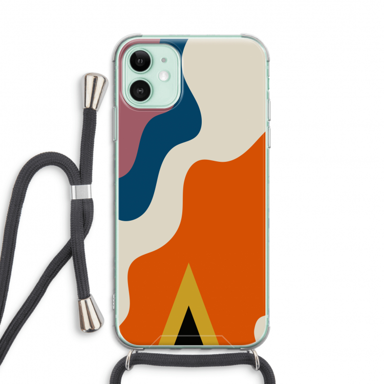 Noor A: iPhone 11 Transparant Hoesje met koord