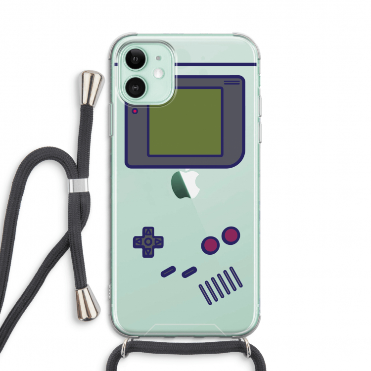 Game On: iPhone 11 Transparant Hoesje met koord