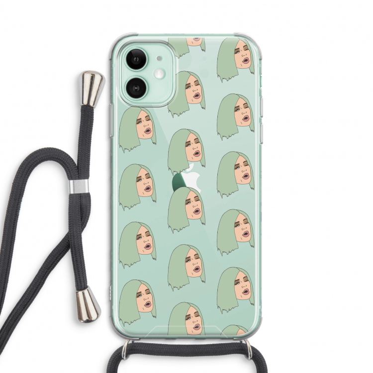 King Kylie: iPhone 11 Transparant Hoesje met koord