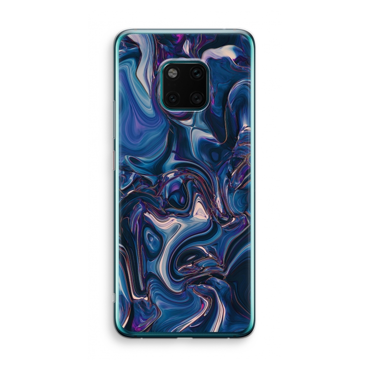 Mirrored Mirage: Huawei Mate 20 Pro Transparant Hoesje