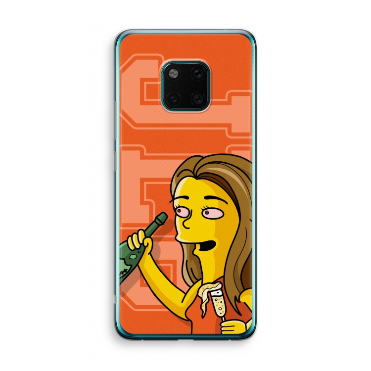 Jamie Lee Simpson: Huawei Mate 20 Pro Transparant Hoesje