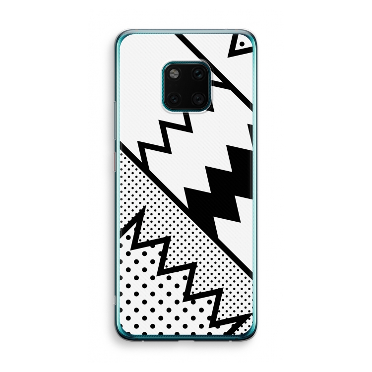 Pop Art #5: Huawei Mate 20 Pro Transparant Hoesje
