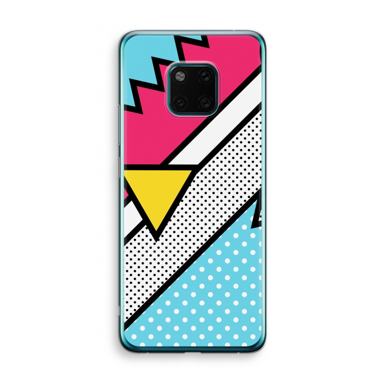 Pop Art #3: Huawei Mate 20 Pro Transparant Hoesje