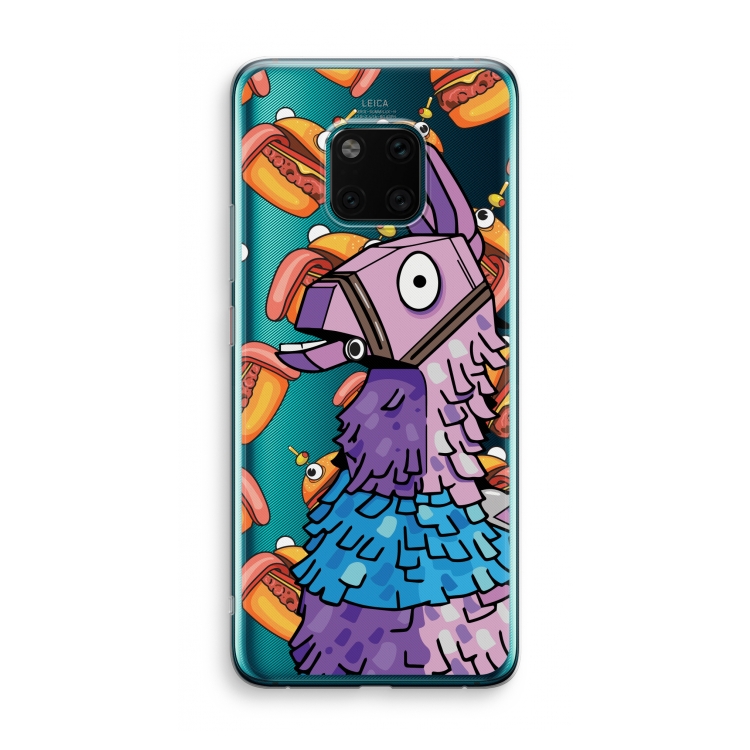 Loot Burger: Huawei Mate 20 Pro Transparant Hoesje