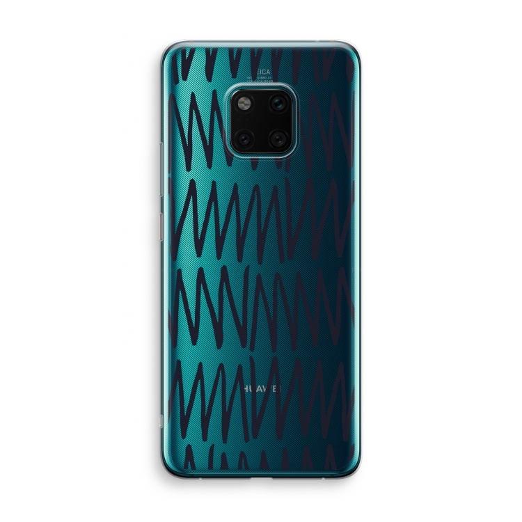 Marrakech Zigzag: Huawei Mate 20 Pro Transparant Hoesje