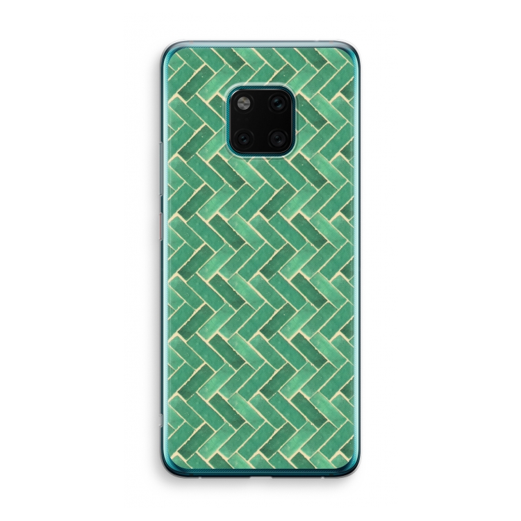 Moroccan tiles 2: Huawei Mate 20 Pro Transparant Hoesje