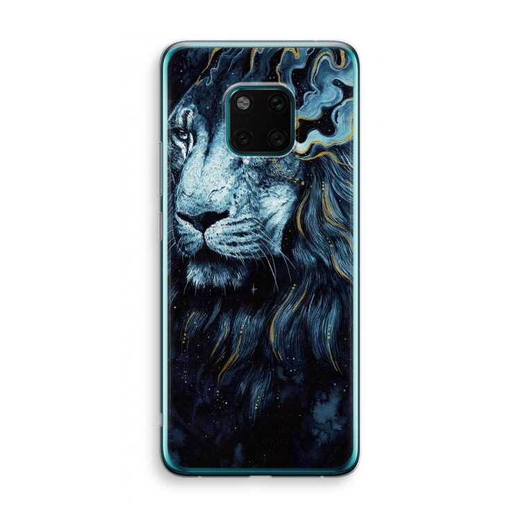 Darkness Lion: Huawei Mate 20 Pro Transparant Hoesje