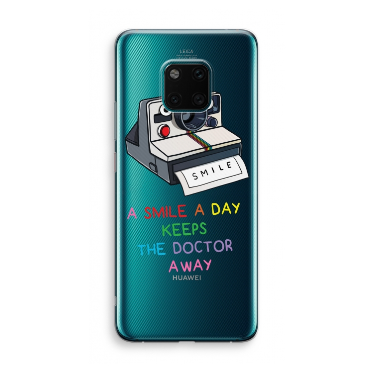 Smile: Huawei Mate 20 Pro Transparant Hoesje