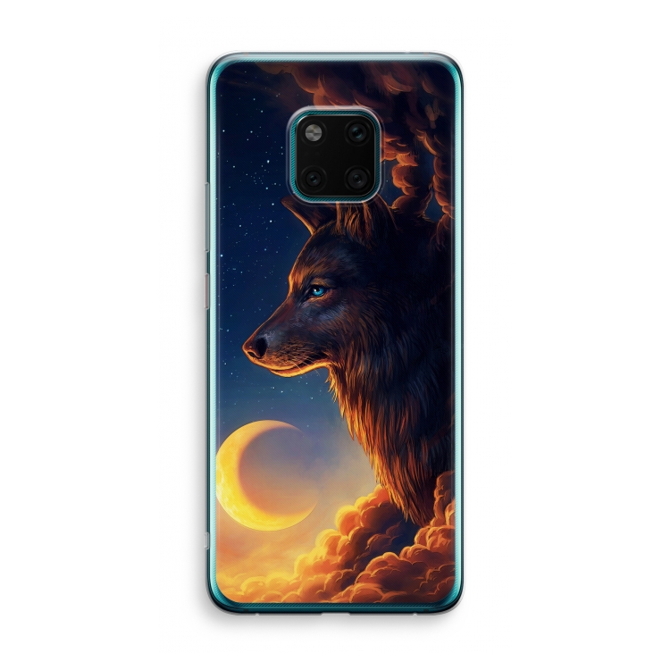 Night Guardian: Huawei Mate 20 Pro Transparant Hoesje