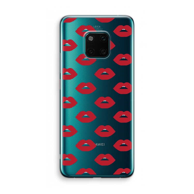 Lips: Huawei Mate 20 Pro Transparant Hoesje