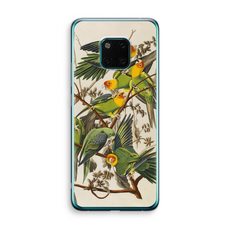 Carolinaparkiet: Huawei Mate 20 Pro Transparant Hoesje