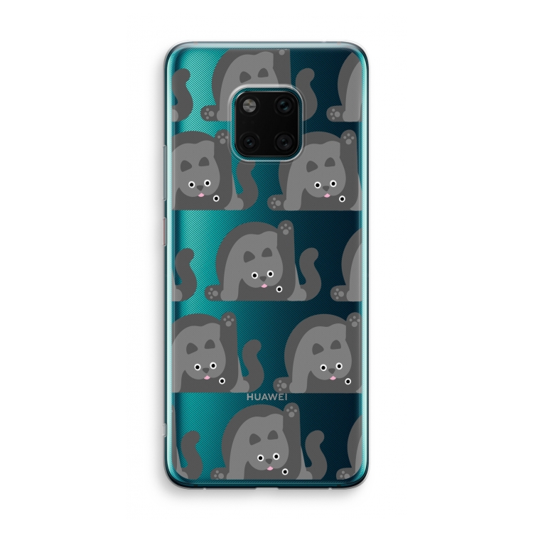 Cats: Huawei Mate 20 Pro Transparant Hoesje