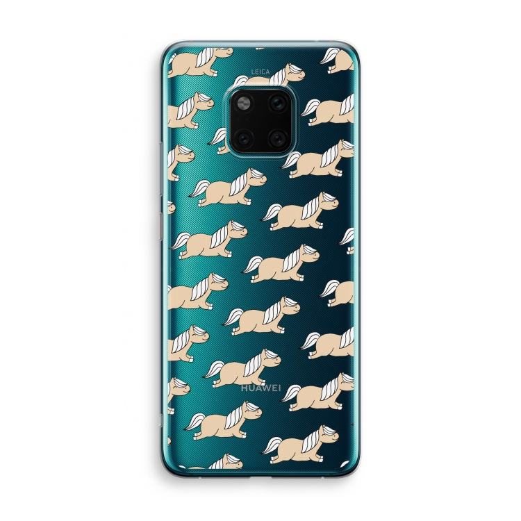 Ponys: Huawei Mate 20 Pro Transparant Hoesje