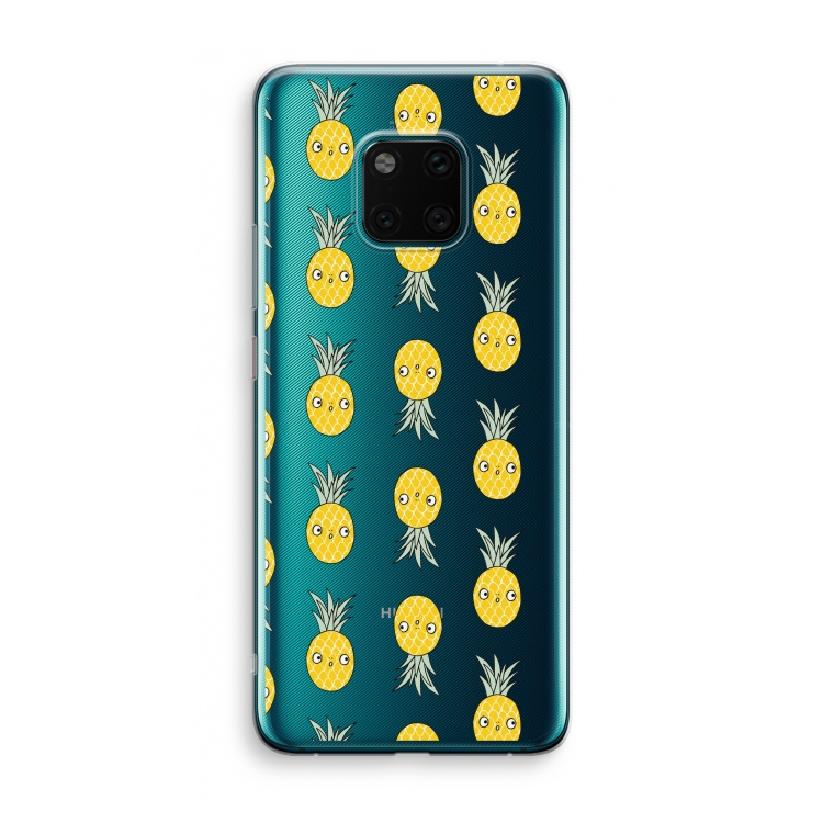 Ananas: Huawei Mate 20 Pro Transparant Hoesje