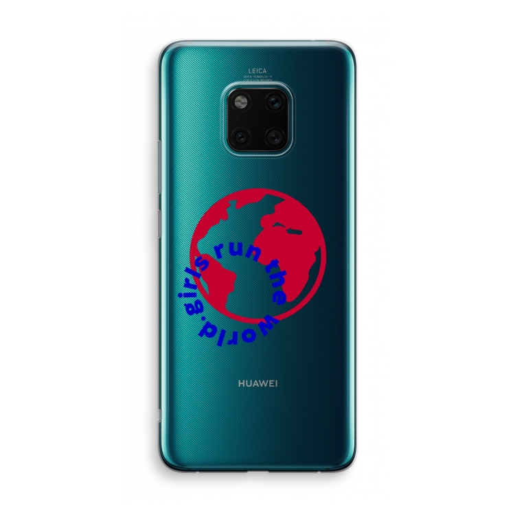 Run The World: Huawei Mate 20 Pro Transparant Hoesje