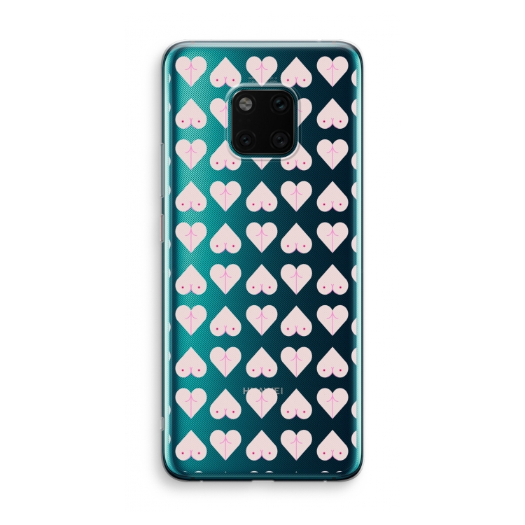 Ass 'n Titties: Huawei Mate 20 Pro Transparant Hoesje
