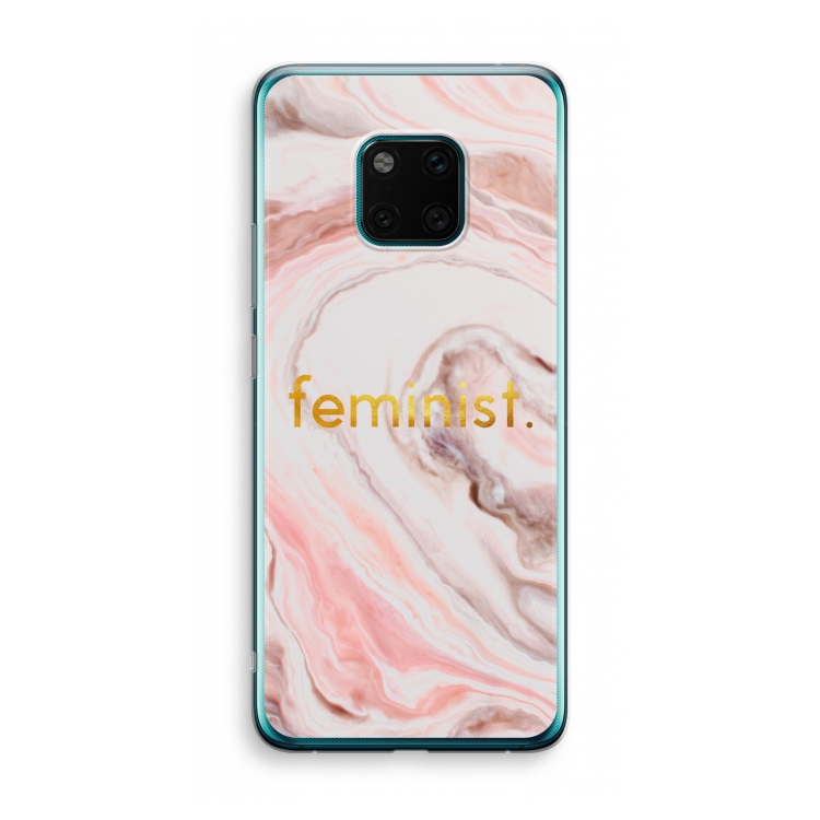 Feminist: Huawei Mate 20 Pro Transparant Hoesje