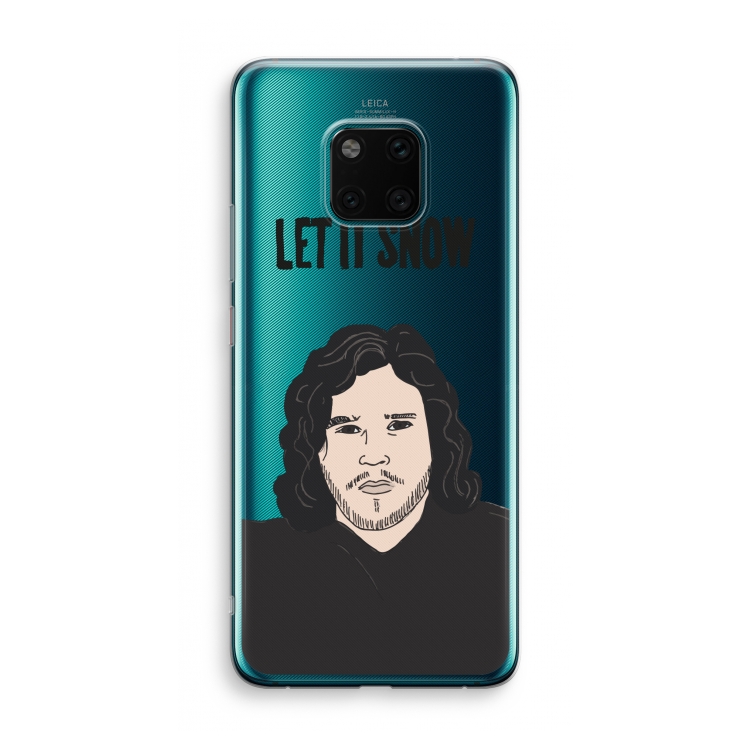 Let It Snow: Huawei Mate 20 Pro Transparant Hoesje