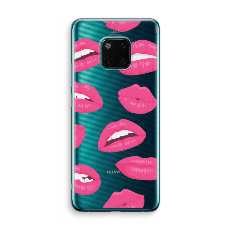 Bite my lip: Huawei Mate 20 Pro Transparant Hoesje
