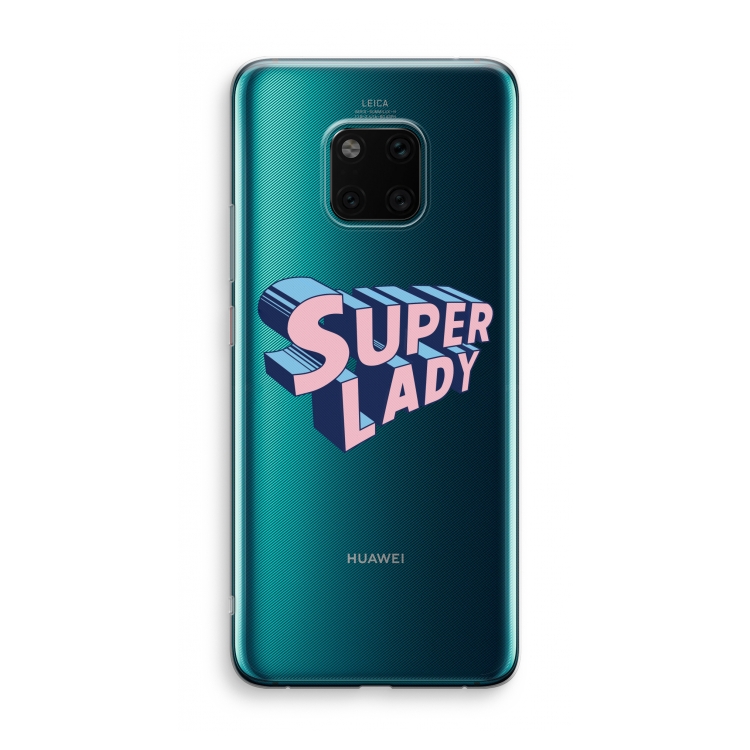 Superlady: Huawei Mate 20 Pro Transparant Hoesje