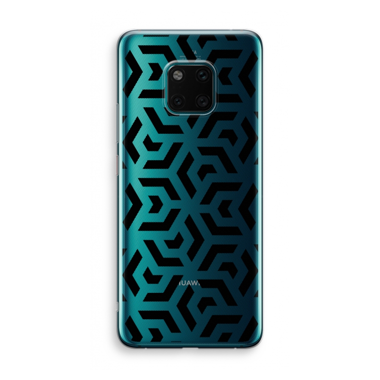 Crazy pattern: Huawei Mate 20 Pro Transparant Hoesje