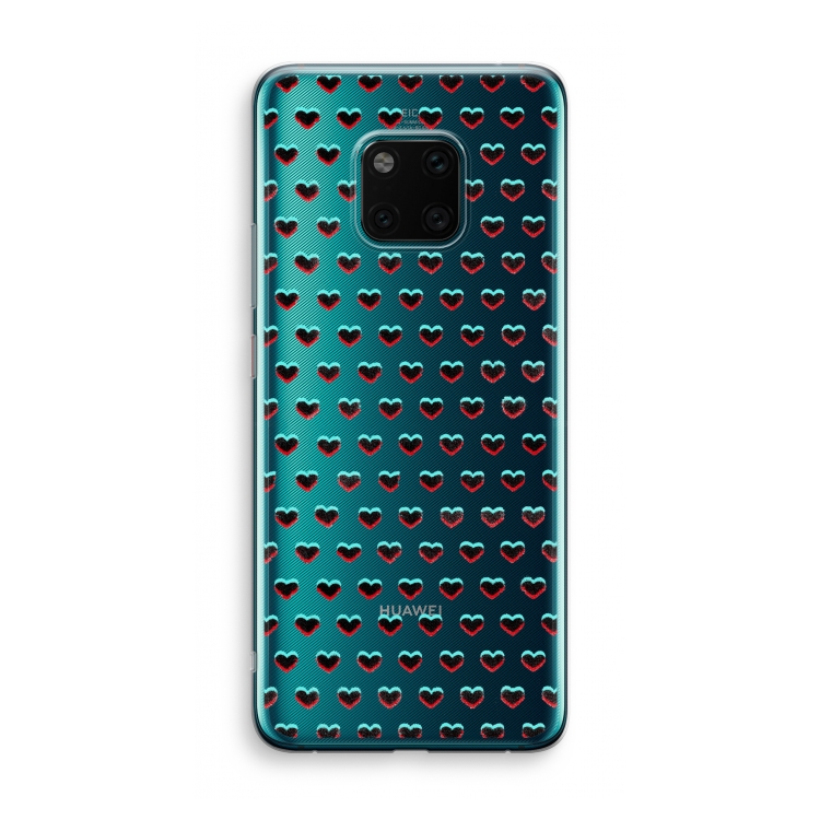Hartjes: Huawei Mate 20 Pro Transparant Hoesje