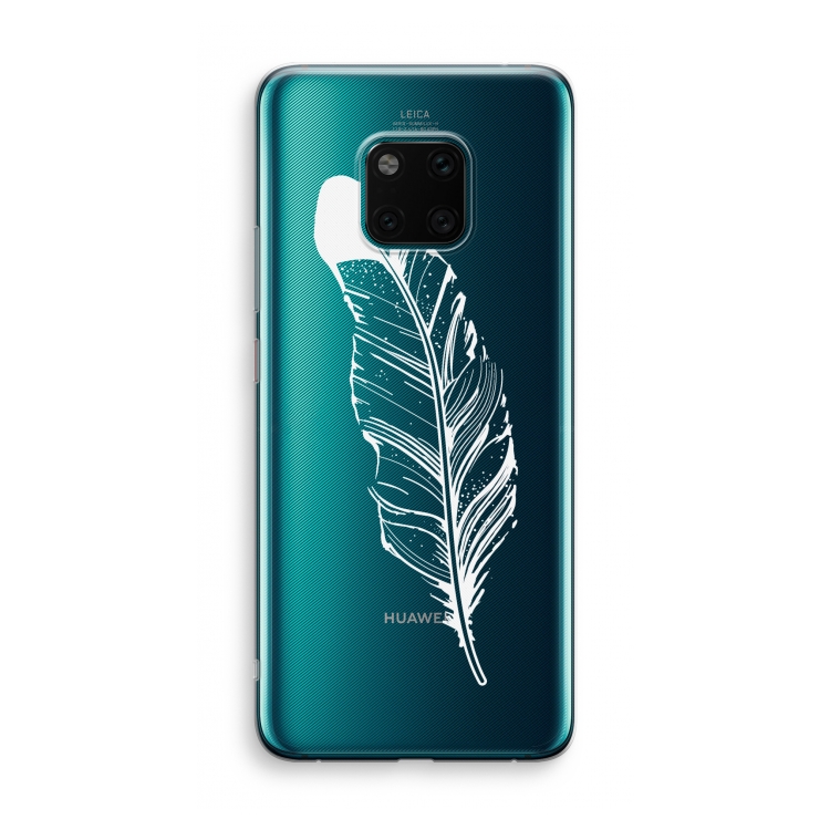 Pluim: Huawei Mate 20 Pro Transparant Hoesje