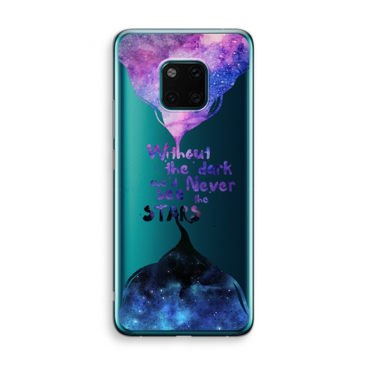 Stars quote: Huawei Mate 20 Pro Transparant Hoesje